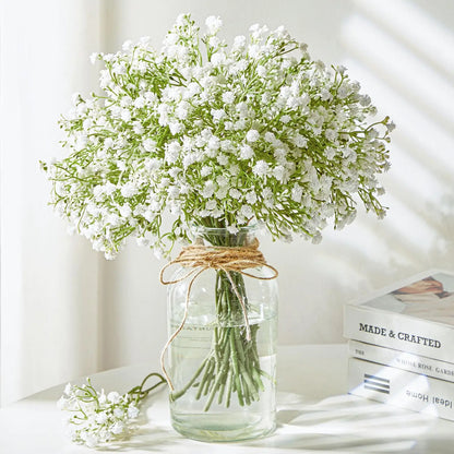 10/15pcs Artificial Flowers Baby Breath Flower